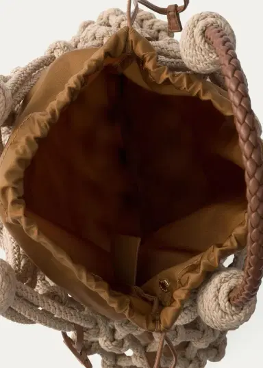 Prada Nou Macrame Top Handle Bag | Thumbnail 3