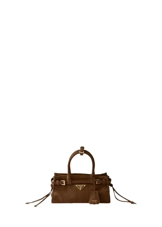 Prada Bonnie Suede Shoulder Bag