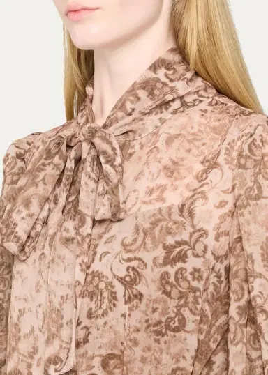 Kobi Halperin Oak Tiered Mixed-Print Maxi Dress | Thumbnail 5