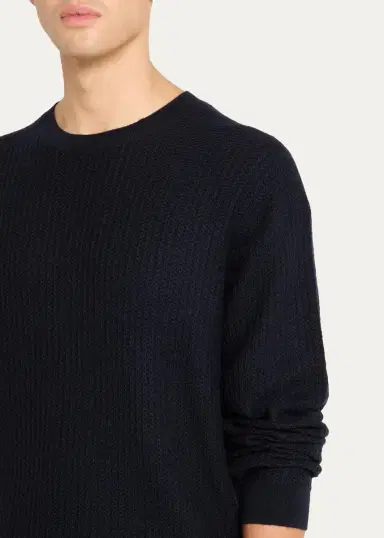 Frame Textured Wool Crewneck Sweater | Thumbnail 5 Frame Textured Wool Crewneck Sweater | Thumbnail 5