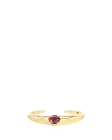 Lizzie Mandler Fine Jewelry One-of-a-Kind Spinel Liquid Gold Cuff Bracelet | Thumbnail 1