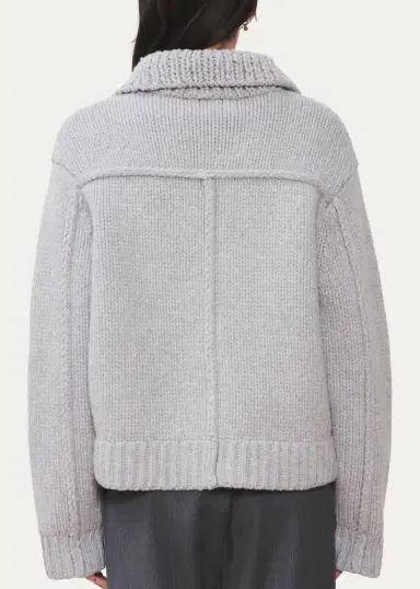 WE-AR4 The Wales Chunky Knit Cardigan | Thumbnail 3