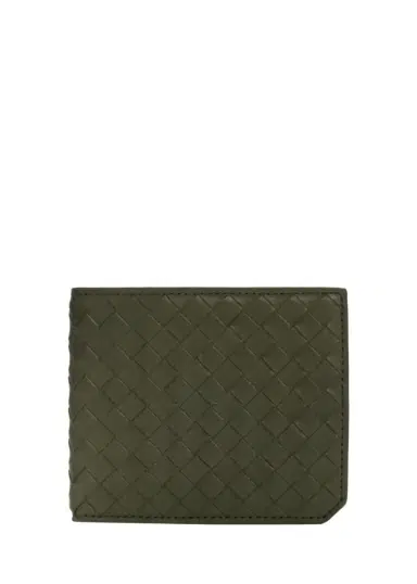 Bottega Veneta Men's Intrecciato Leather Bifold Wallet | Thumbnail 1 Bottega Veneta Men's Intrecciato Leather Bifold Wallet | Thumbnail 1