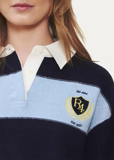 WE-AR4 The Royal Striped Polo Sweater | Thumbnail 5 WE-AR4 The Royal Striped Polo Sweater | Thumbnail 5