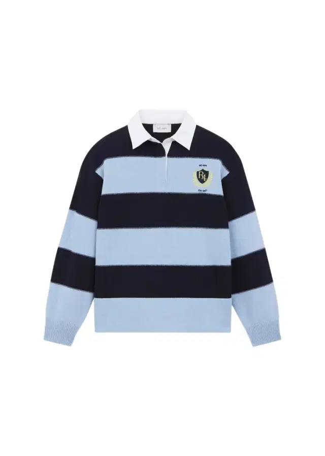 WE-AR4 The Royal Striped Polo Sweater
