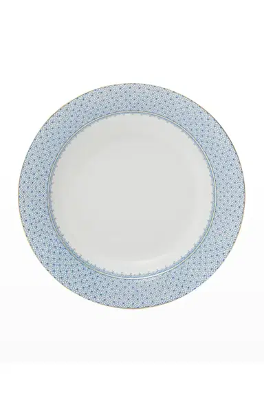 Mottahedeh Cornflower Lace Rim Soup Bowl | Thumbnail 2