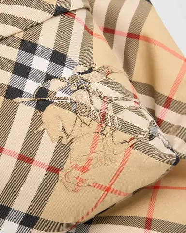 Burberry Men's Essential Check Backpack | Thumbnail 5
