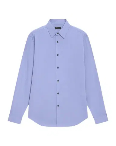 Theory Men's Sylvain Shirt in Structure Knit | Thumbnail 1 Theory Men's Sylvain Shirt in Structure Knit | Thumbnail 1