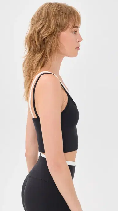 Terez Flex Active Ribbed Layered Tank | Thumbnail 4