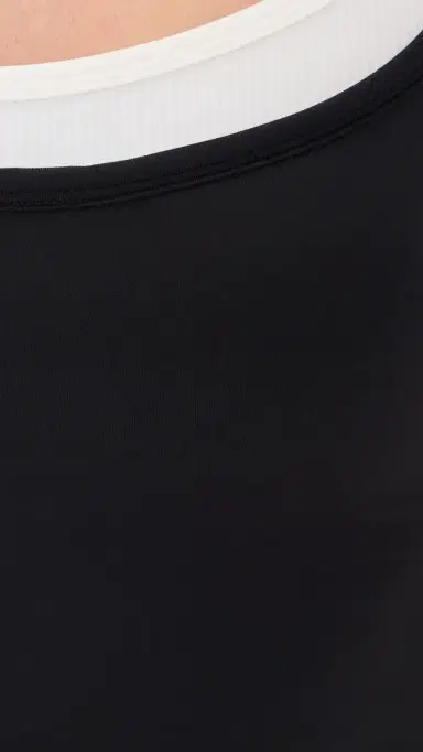 Terez Flex Active Ribbed Layered Tank | Thumbnail 6