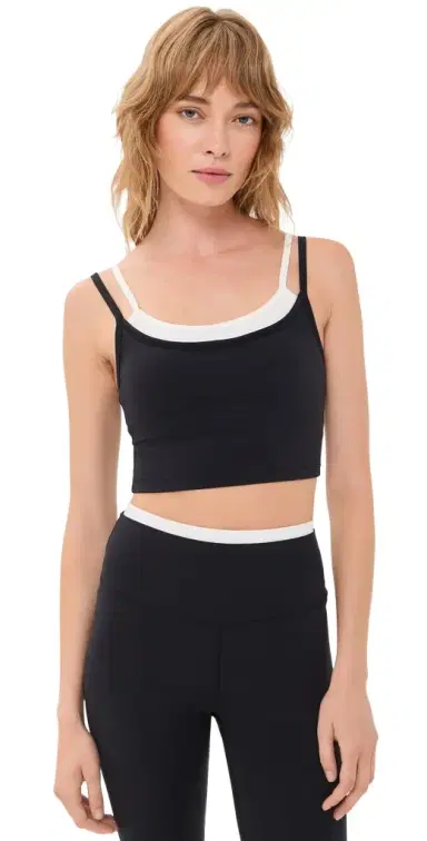 Terez Flex Active Ribbed Layered Tank | Thumbnail 1
