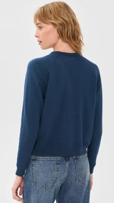 The Great. THE GREAT. The Fleece Growling Panther Rookie Sweatshirt | Thumbnail 3