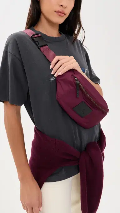 Anine Bing Leon Small Nylon Waist Bag | Thumbnail 3 Anine Bing Leon Small Nylon Waist Bag | Thumbnail 3