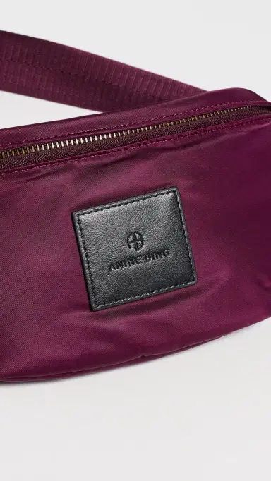 Anine Bing Leon Small Nylon Waist Bag | Thumbnail 5 Anine Bing Leon Small Nylon Waist Bag | Thumbnail 5