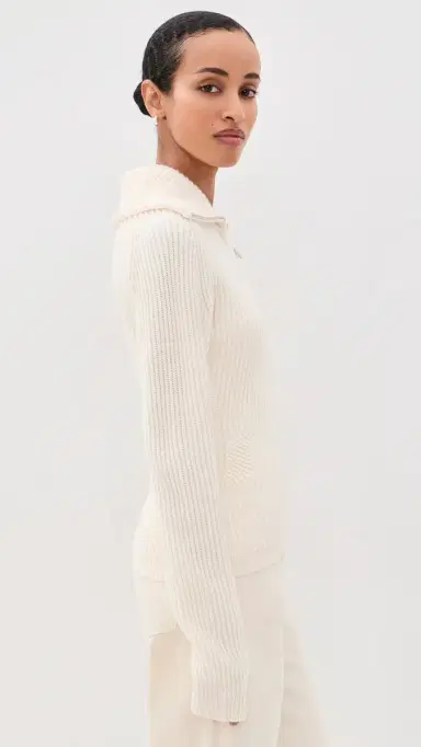 Anine Bing June Trucker Collar Sweater | Thumbnail 4 Anine Bing June Trucker Collar Sweater | Thumbnail 4