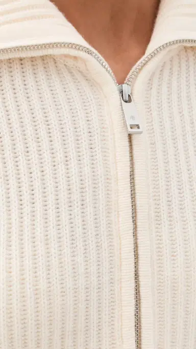 Anine Bing June Trucker Collar Sweater | Thumbnail 6 Anine Bing June Trucker Collar Sweater | Thumbnail 6