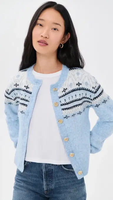 Generation Love Hilda Fair Isle Cardigan | Thumbnail 2