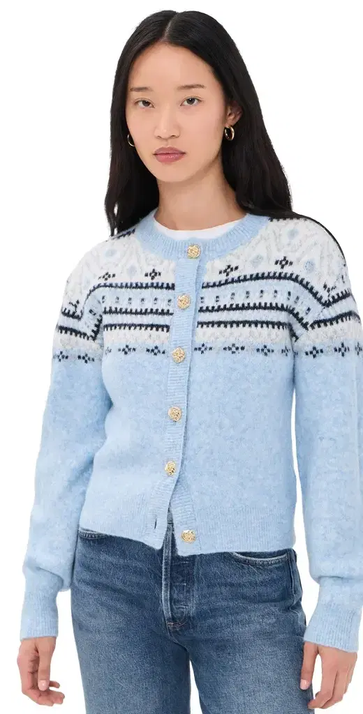 Generation Love Hilda Fair Isle Cardigan