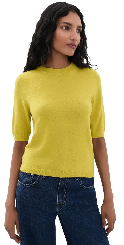 Secular Fitted Wool Crew Sweater