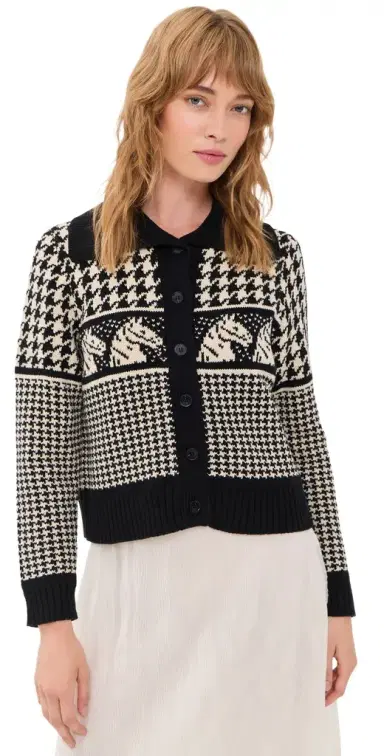 The Great. THE GREAT. The Pony Cardigan | Thumbnail 1 The Great. THE GREAT. The Pony Cardigan | Thumbnail 1