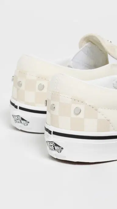Vans Classic Slip On Unisex Sneakers Checkerboard Studs Turtledove M 12 | Thumbnail 4 Vans Classic Slip On Unisex Sneakers Checkerboard Studs Turtledove M 12 | Thumbnail 4