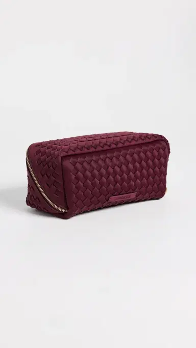 Naghedi Caravan Medium Cosmetic Case Bordeaux One Size | Thumbnail 3 Naghedi Caravan Medium Cosmetic Case Bordeaux One Size | Thumbnail 3