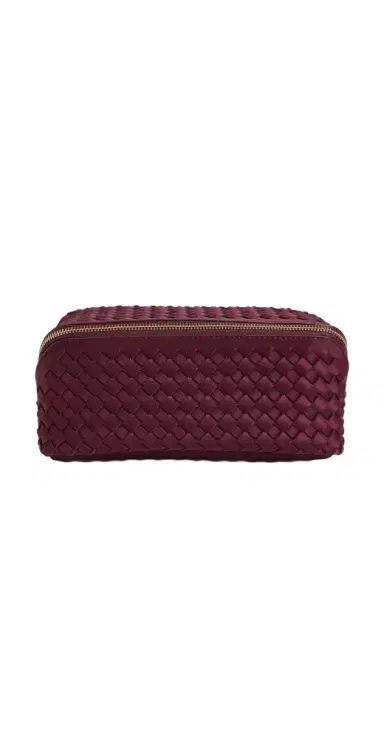 Naghedi Caravan Medium Cosmetic Case Bordeaux One Size | Thumbnail 1 Naghedi Caravan Medium Cosmetic Case Bordeaux One Size | Thumbnail 1