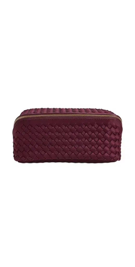 Naghedi Caravan Medium Cosmetic Case Bordeaux One Size