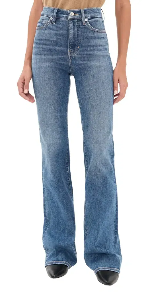 Veronica Beard Jean Crosbie Wide Leg Jeans