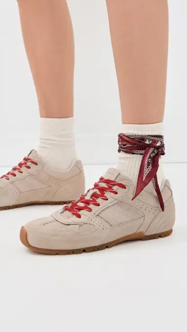 ALOHAS x Shopbop Tb.56 Paracord Sneakers Cream Red 38 | Thumbnail 3