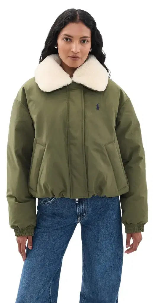 Polo Ralph Lauren Matte Poly Blend Woven Jacket