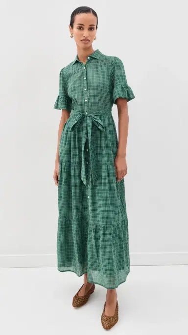 Birds of Paradis Martine Muir Tartan Dress | Thumbnail 2 Birds of Paradis Martine Muir Tartan Dress | Thumbnail 2