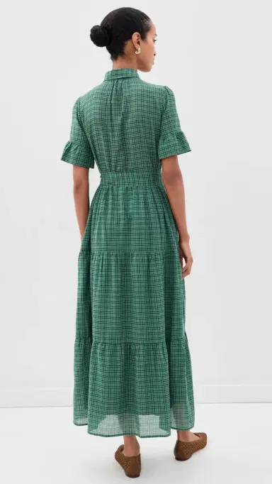 Birds of Paradis Martine Muir Tartan Dress | Thumbnail 3 Birds of Paradis Martine Muir Tartan Dress | Thumbnail 3