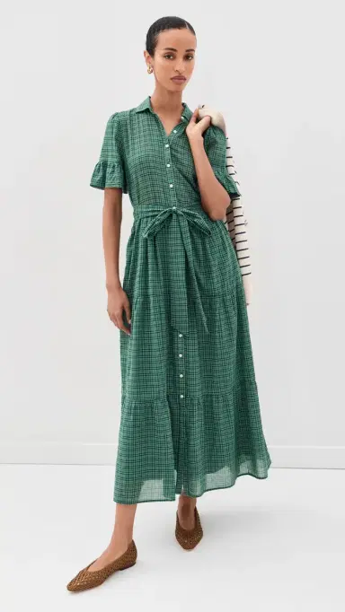 Birds of Paradis Martine Muir Tartan Dress | Thumbnail 5 Birds of Paradis Martine Muir Tartan Dress | Thumbnail 5