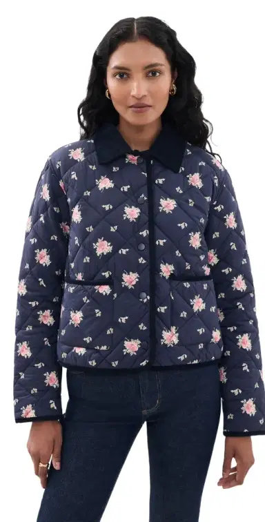 LoveShackFancy Norinda Jacket Inkwash M | Thumbnail 1