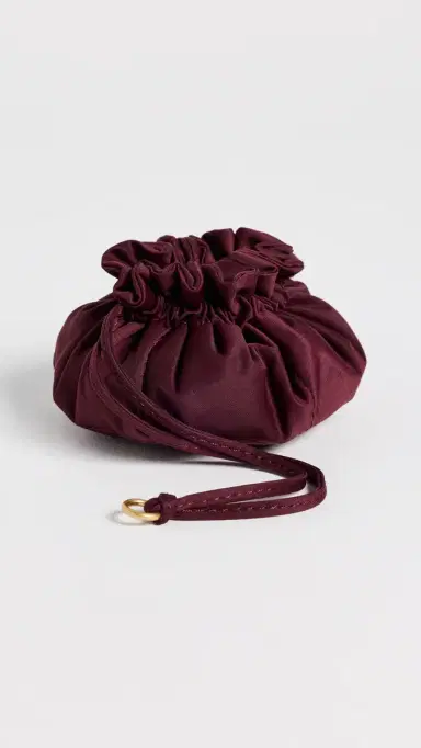 Naghedi Lotus Jewelry Pouch Bordeaux One Size | Thumbnail 3