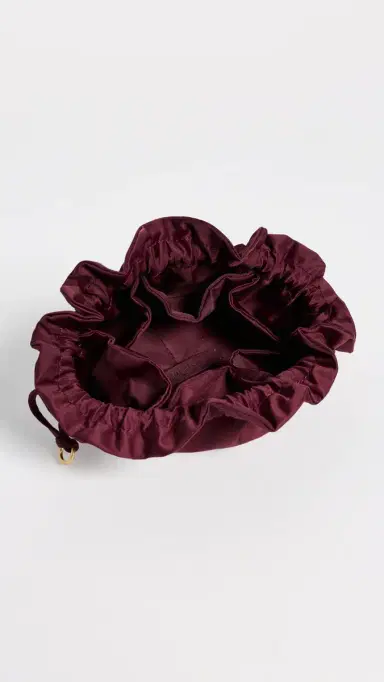 Naghedi Lotus Jewelry Pouch Bordeaux One Size | Thumbnail 5