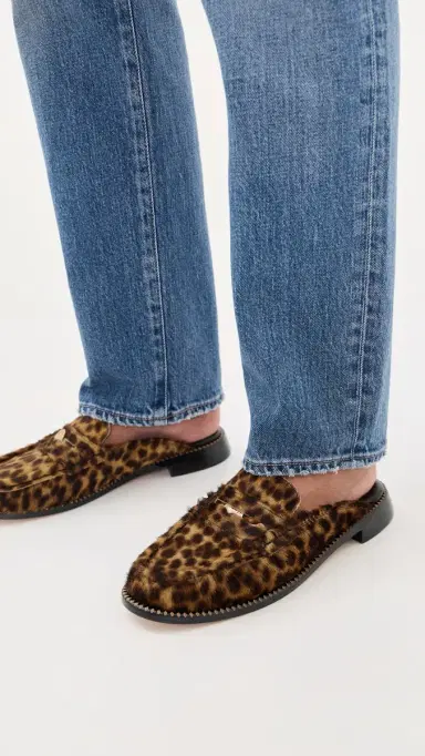 FRĒDA SALVADOR Temi Mules Leopard Haircalf 5 | Thumbnail 3