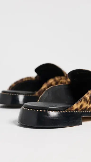 FRĒDA SALVADOR Temi Mules Leopard Haircalf 5 | Thumbnail 4