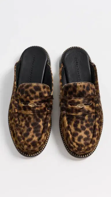 FRĒDA SALVADOR Temi Mules Leopard Haircalf 5 | Thumbnail 5