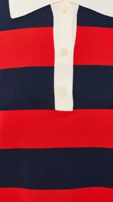The Great. THE GREAT. The Academy Polo Sweater | Thumbnail 6 The Great. THE GREAT. The Academy Polo Sweater | Thumbnail 6