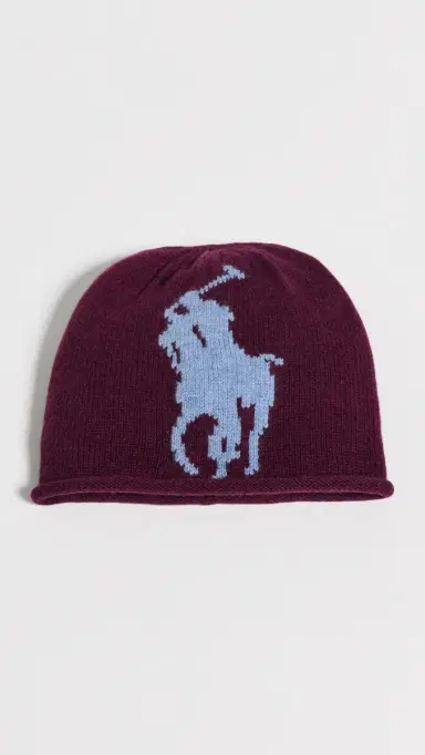 Polo Ralph Lauren Graphic Polo Pony Beanie | Thumbnail 2