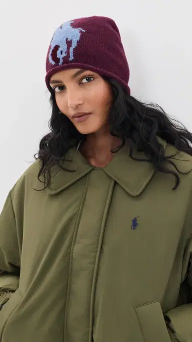 Polo Ralph Lauren Graphic Polo Pony Beanie | Thumbnail 3