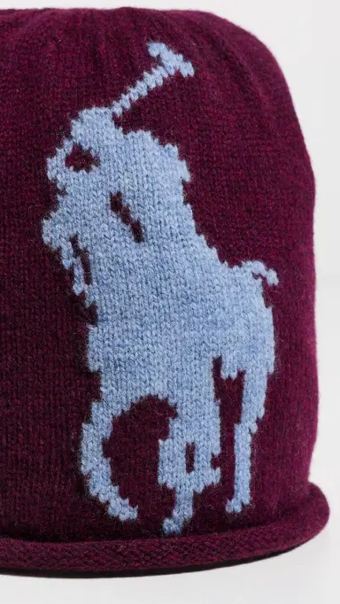 Polo Ralph Lauren Graphic Polo Pony Beanie | Thumbnail 4