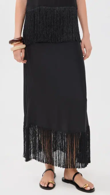 Natalie Martin Collection Anita Silk Skirt | Thumbnail 2 Natalie Martin Collection Anita Silk Skirt | Thumbnail 2
