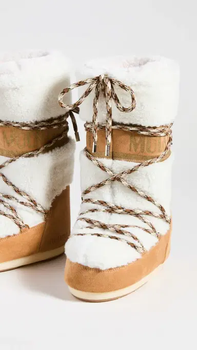 Moon Boot Icon Shearling Boot | Thumbnail 6 Moon Boot Icon Shearling Boot | Thumbnail 6