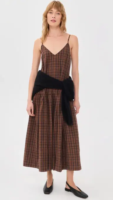 The Great. THE GREAT. The Drop Waist Dress | Thumbnail 2