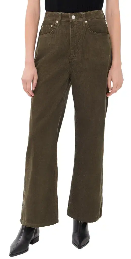 Dunst 90s Wide Corduroy Jeans Brown L