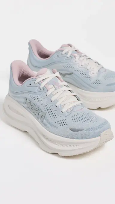Hoka Bondi 9 Sneakers Alabaster/Mineral Blue 8 | Thumbnail 5 Hoka Bondi 9 Sneakers Alabaster/Mineral Blue 8 | Thumbnail 5