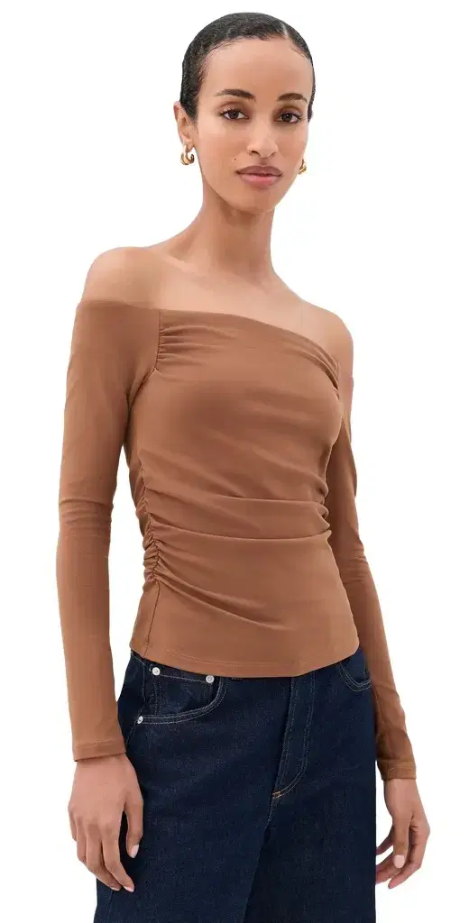 susana monaco Off Shoulder Top